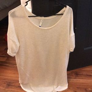 Ivory tunic